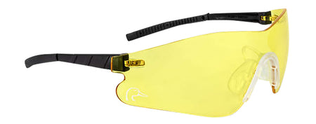 Radians DUY11040C Youth Shooting Glasses Amber Lens Black Frame