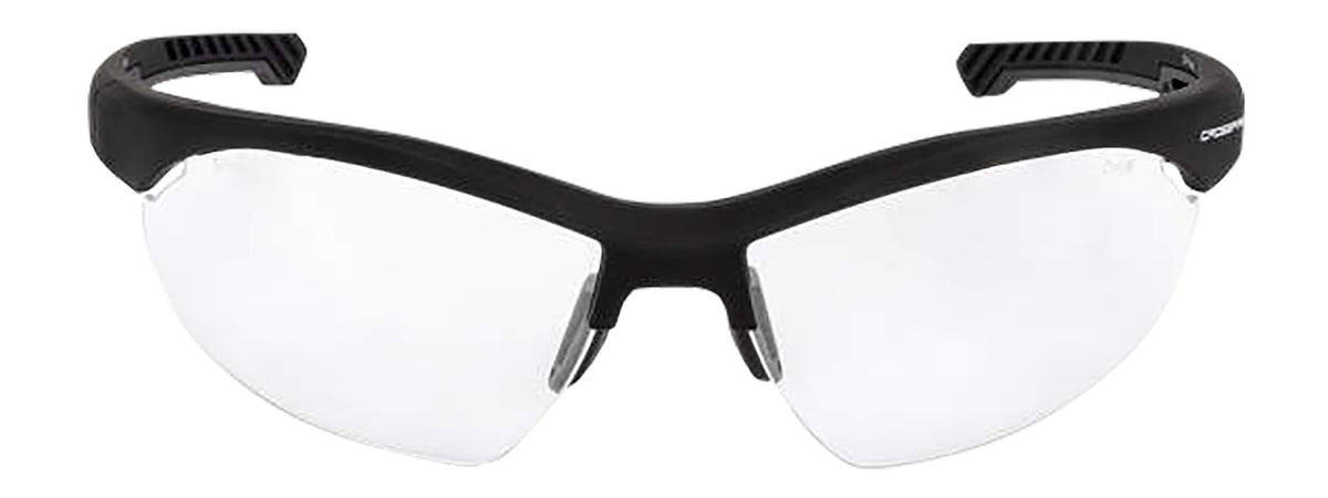 Radians XFBD1010C Ballistic Shooting Glasses Clear Lens Black Frame