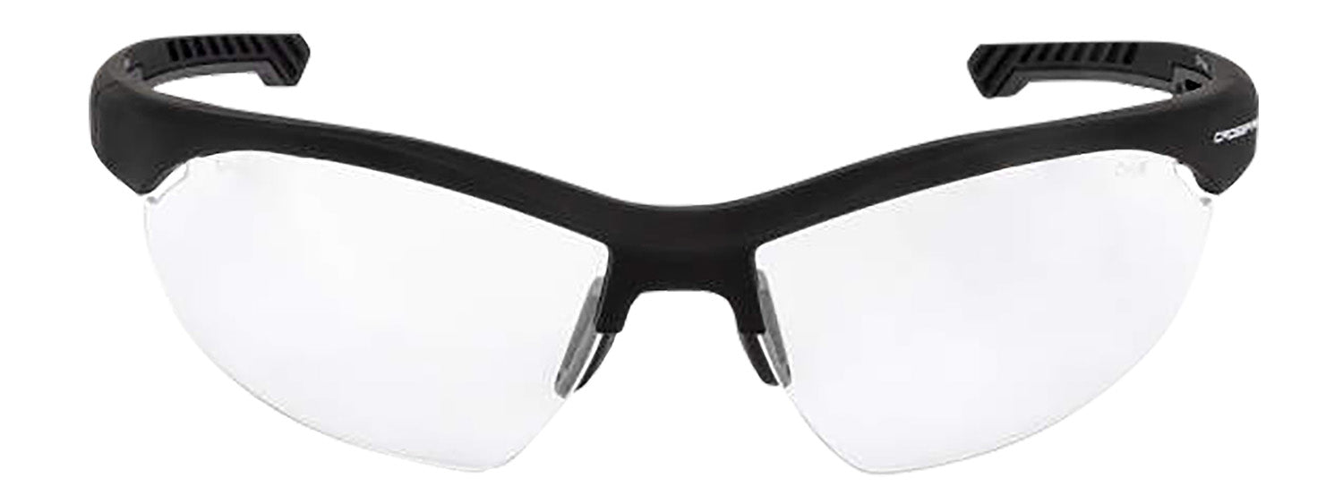 Radians XFBD1010C Ballistic Shooting Glasses Clear Lens Black Frame
