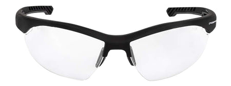 Radians XFBD1010C Ballistic Shooting Glasses Clear Lens Black Frame