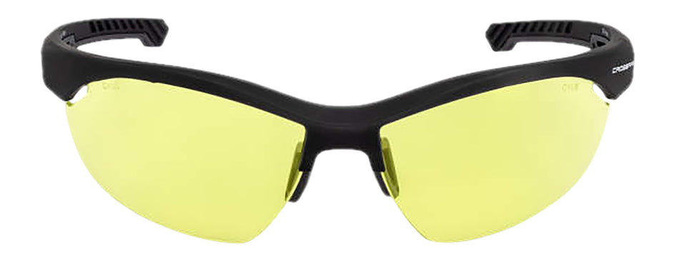 Radians XFBD1040C Ballistic Shooting Glasses Amber Lens Black Frame