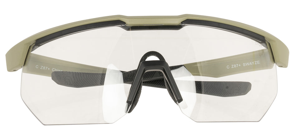Radians XFPZ-4511C Oversized Shooting Glasses Clear Lens