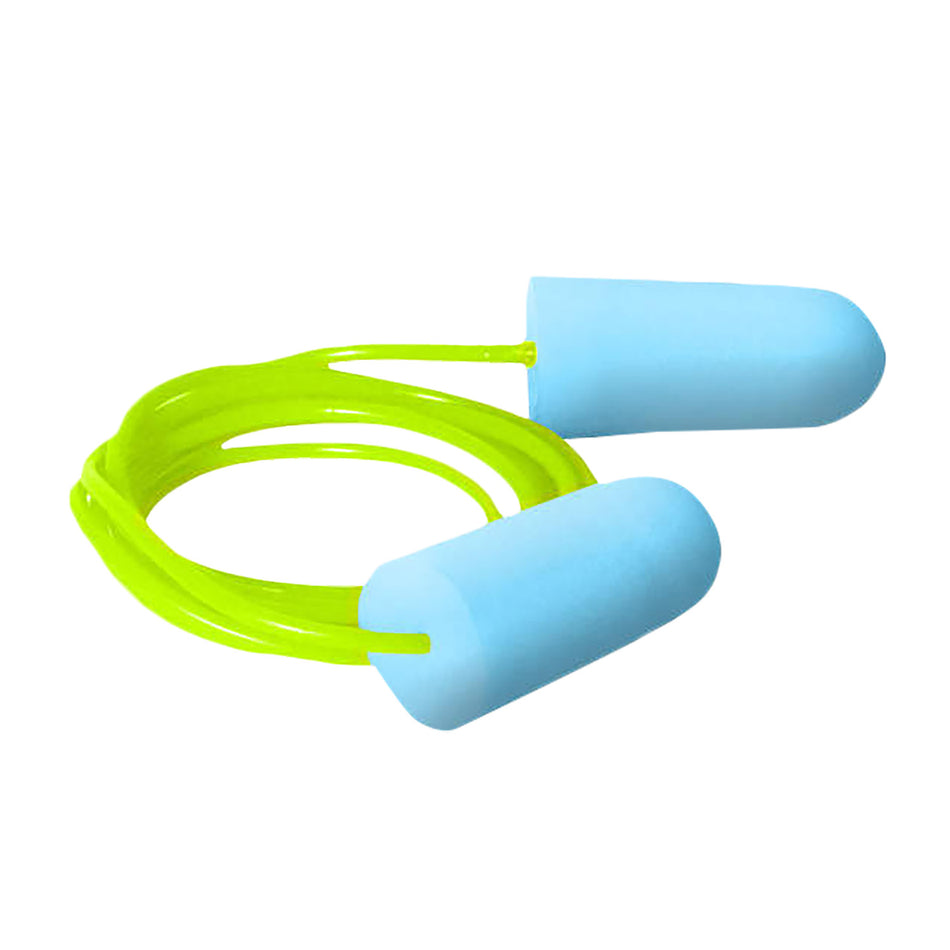 Radians FP75BBP3 Prohibitor Foam Earplugs In-Ear Lime Green/Light Blue
