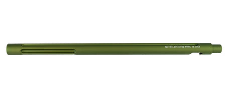 Tactical Solutions 1022TEMOD X-Ring Barrel 22 LR 16.50" OD Green Matte Aluminum Fluted & Threaded for Ruger 10/22