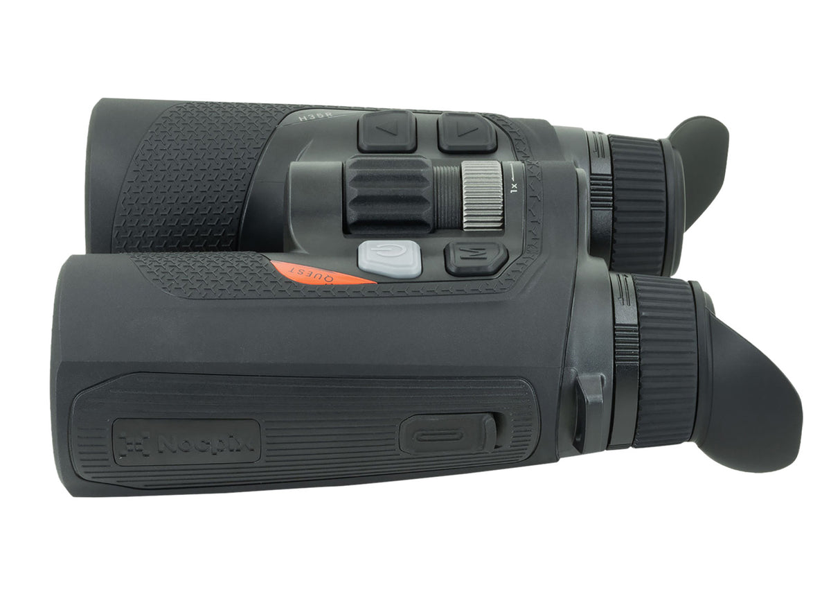 Nocpix QUESTH35R Quest H35R LRF Thermal Rangefinding Binocular Black 3x35mm 640x480 12 Microns 60Hz