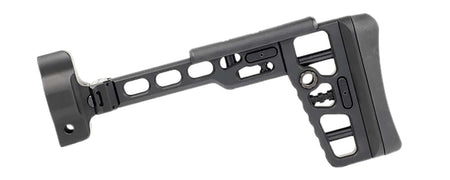 Samson 040616301 S.A.S Folding Stock Adapter with MP5 End Cap Black Aluminum