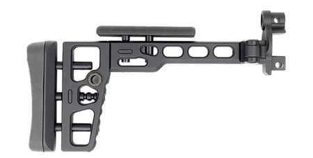 Samson 040616601 S.A.S Folding Stock with MP5K End Cap Black Aluminum