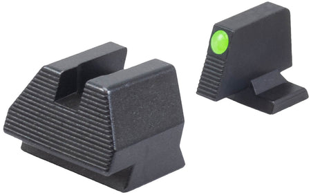 HK 51000938 Elevated Green Tritium Iron Sight Set for H&K VP9 9mm Optics Ready