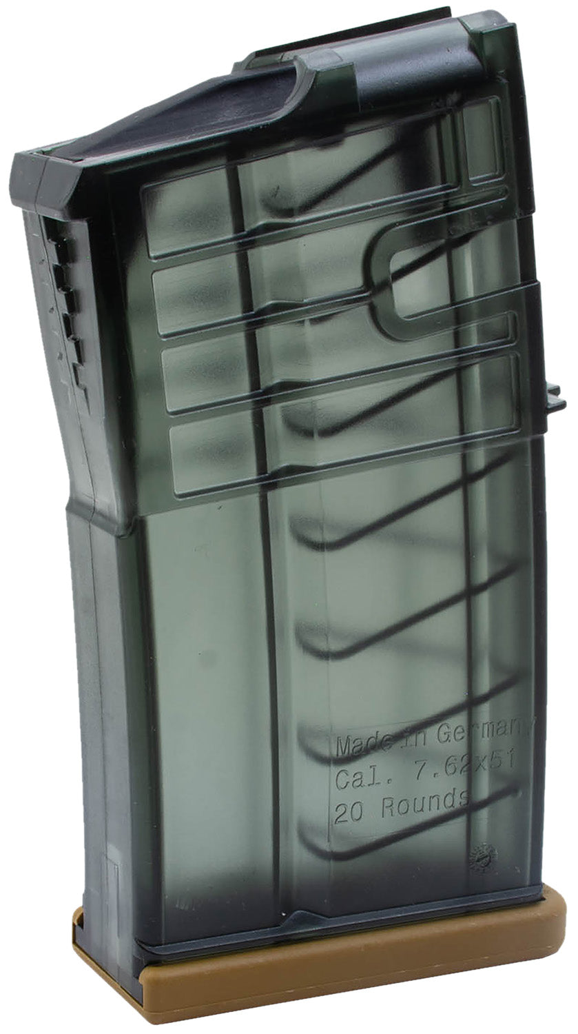 HK 417 20-Round 7.62mm Clear Smoke Polymer Magazine