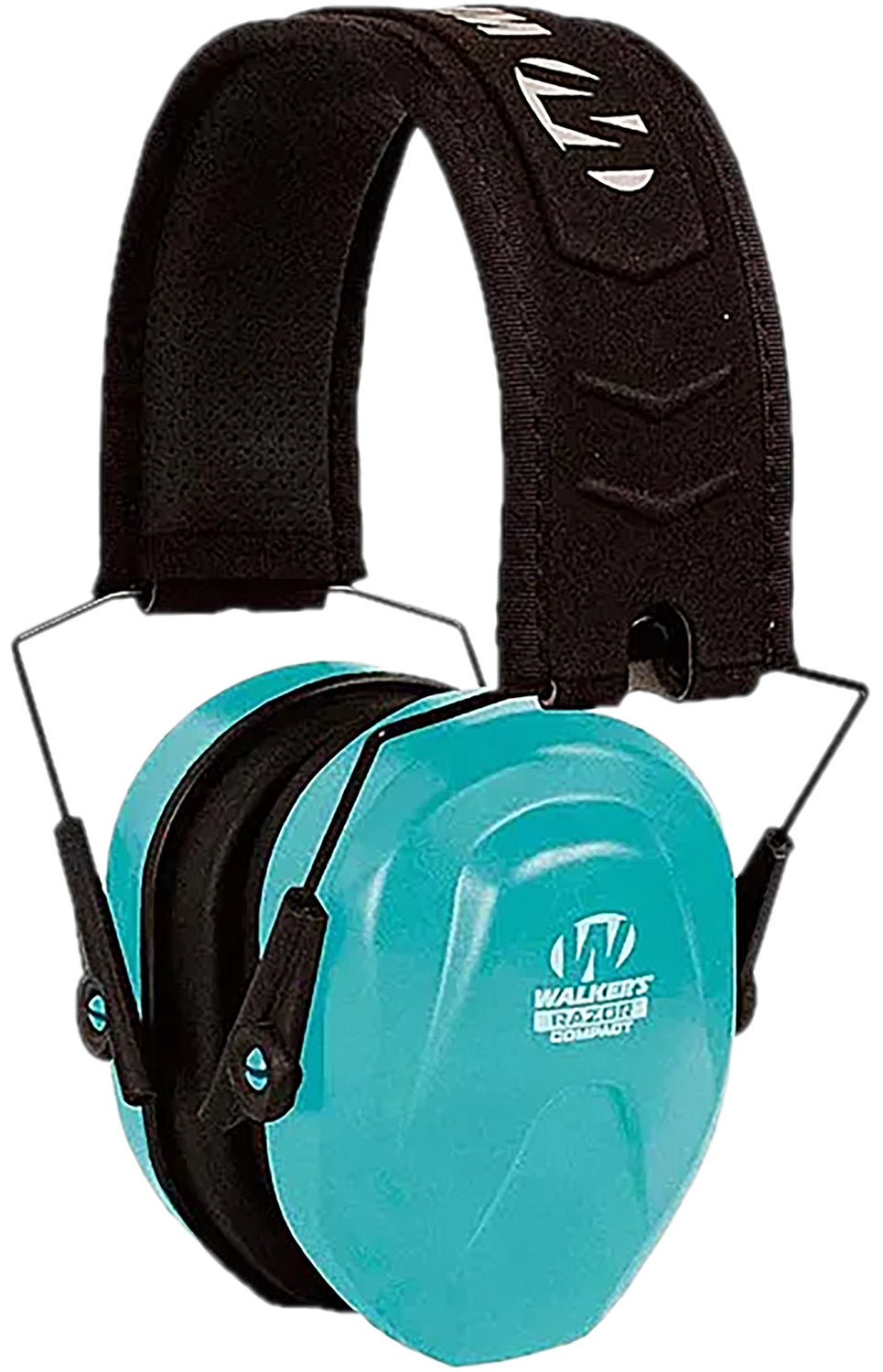 Walker's GWPCRSEMTL Razor Compact Electronic Ear Muff 23 dB Over the Head Teal
