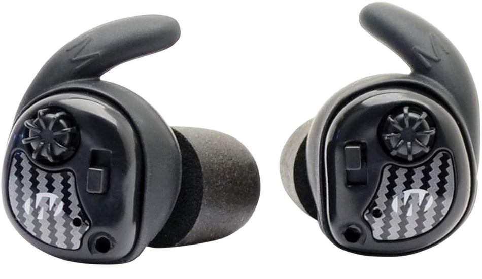 Walker's GWPISLR Isolator Passive Ear Buds 25 dB In the Ear Black