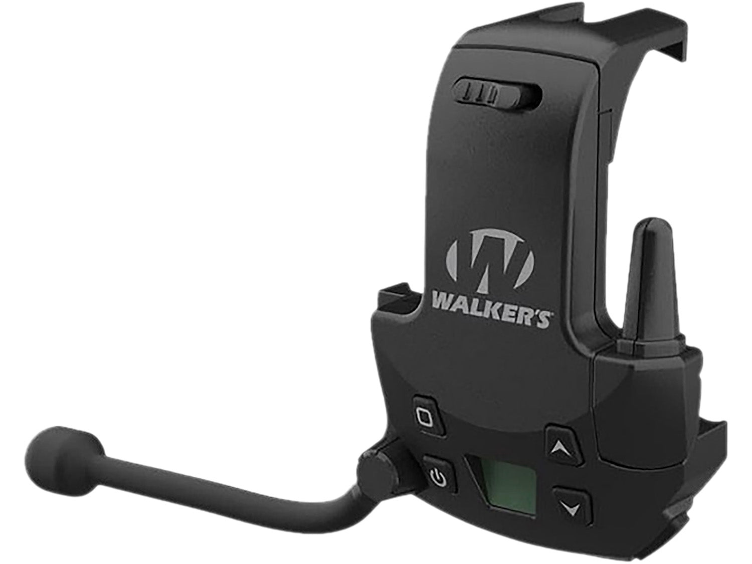 Walker's GWPRZRWTBT Razor Series Walkie-Talkie Muff Attachment Black Bluetooth