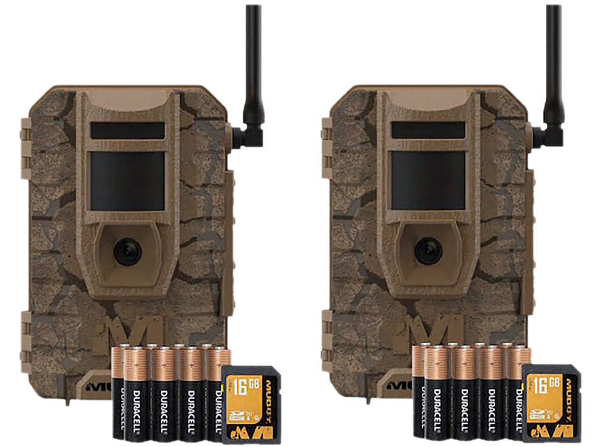 Muddy MUDMTGTRK2PK Mitigator Cellular Trail Camera 2-Pack 24MP