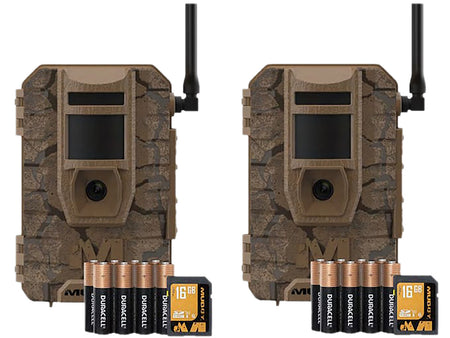 Muddy MUDMTGTRK2PK Mitigator Cellular Trail Camera 2-Pack 24MP