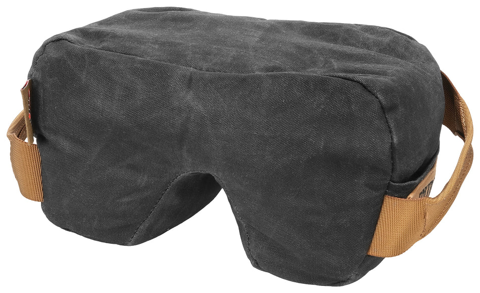 Birchwood Casey BC-BAG-SSFLH Steady-Shot Foxtrot Bag Heavyweight Black Wax Canvas Rear Shooting Bag