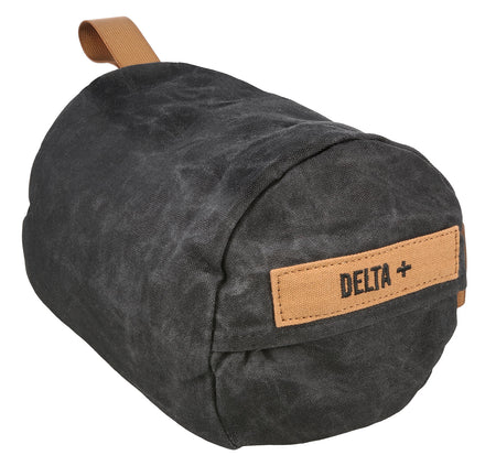 Birchwood Casey BC-BAG-SSDLH Steady-Shot Delta Bag Heavyweight Prefilled Black Wax Canvas