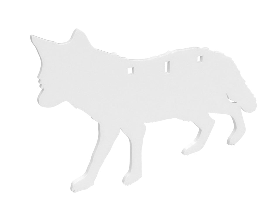 Birchwood Casey BC-47711 Centerfire AR500 Steel Coyote Silhouette Target 3/8"