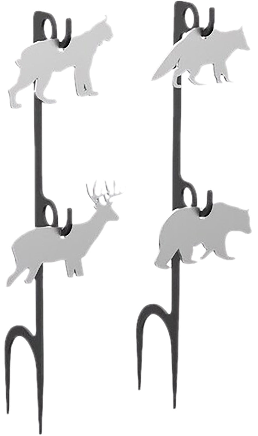 Birchwood Casey BC-41579 Rimfire AR500 Steel Animal Target Kit 1/4" Set