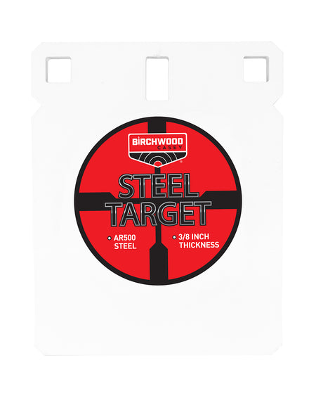 Birchwood Casey BC-SQR8-38 AR500 Steel 8" Square Gong Centerfire Target 3/8"