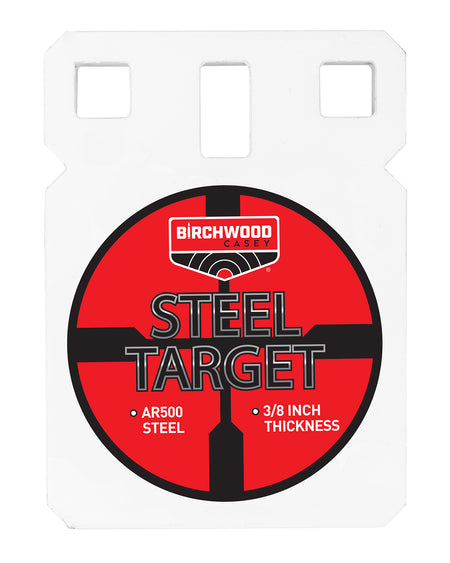 Birchwood Casey BC-SQR4-38 AR500 Steel 4" Square Gong Centerfire Target 3/8"