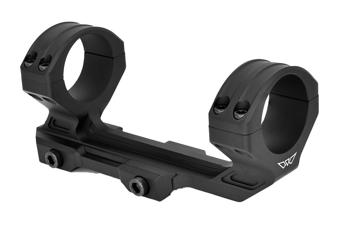 Warne 8551M HyperLite Black Aluminum 30mm Scope Rings Medium Maxima/Weaver/Picatinny