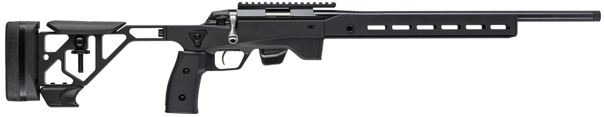 Tikka JRT1XATB30020 T1X Ace Target 22 LR 10+1 20" Black Anodized Threaded Barrel, Picatinny Rail Receiver, ARCA/M-LOK Handguards, Black Adjustable Aluminum Stock, Black Polymer Grips
