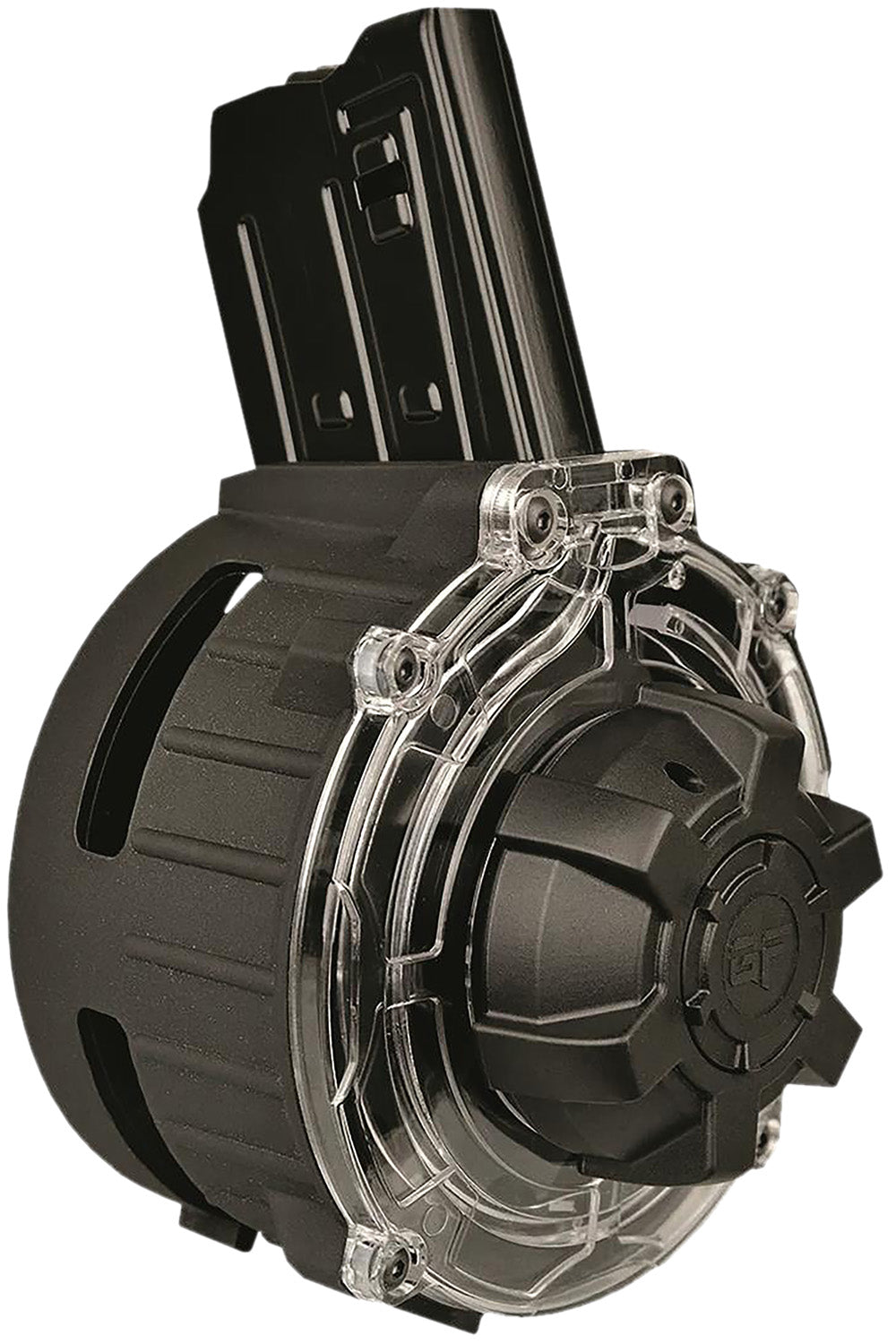 Gforce Arms GFDRUM2012 20-Round Drum Magazine for Akdal MKA 1919 Black Steel/Polymer