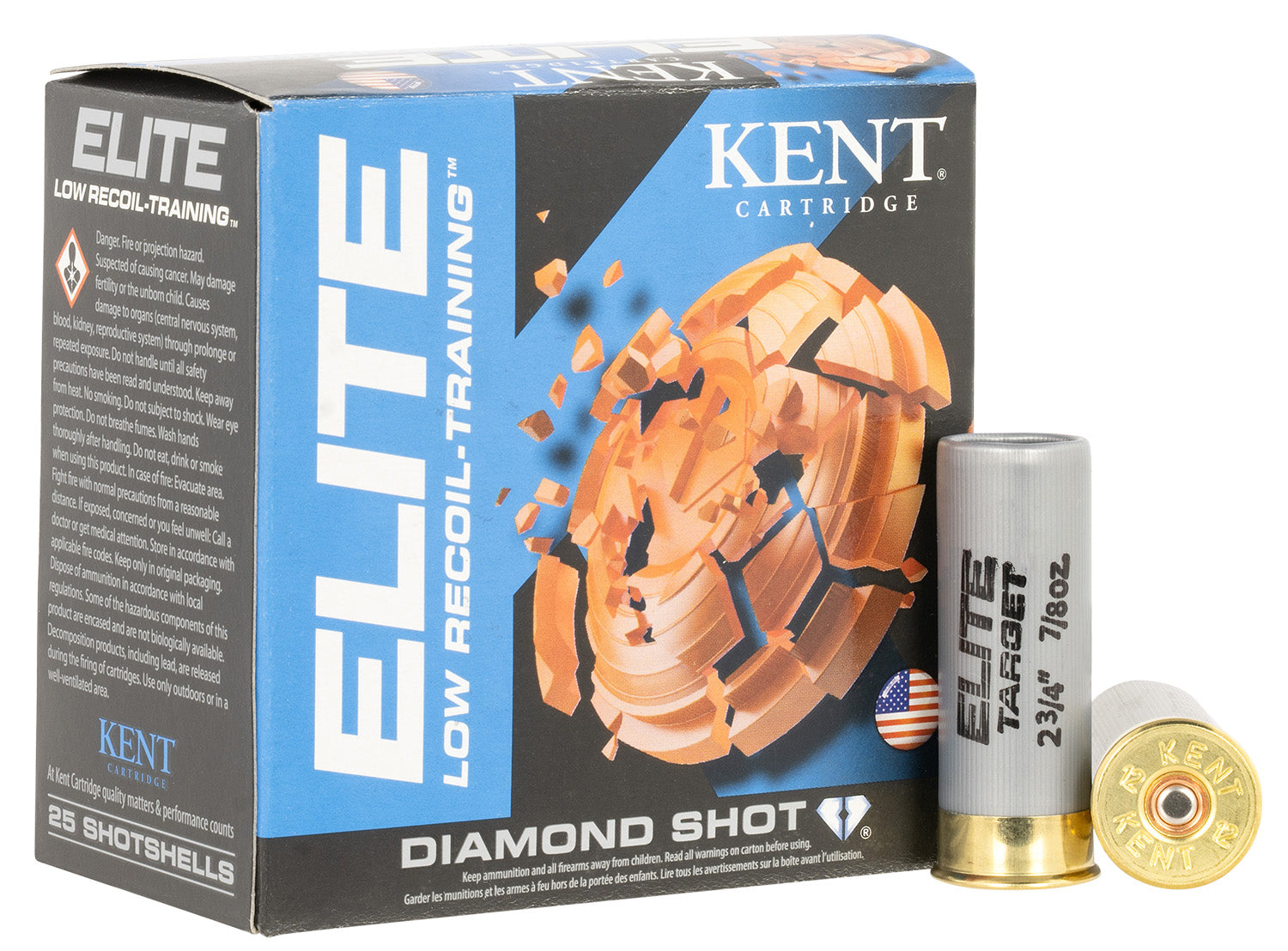 Kent Cartridge  12 Gauge 2.75 in / 2.75 in #8 7/8 oz