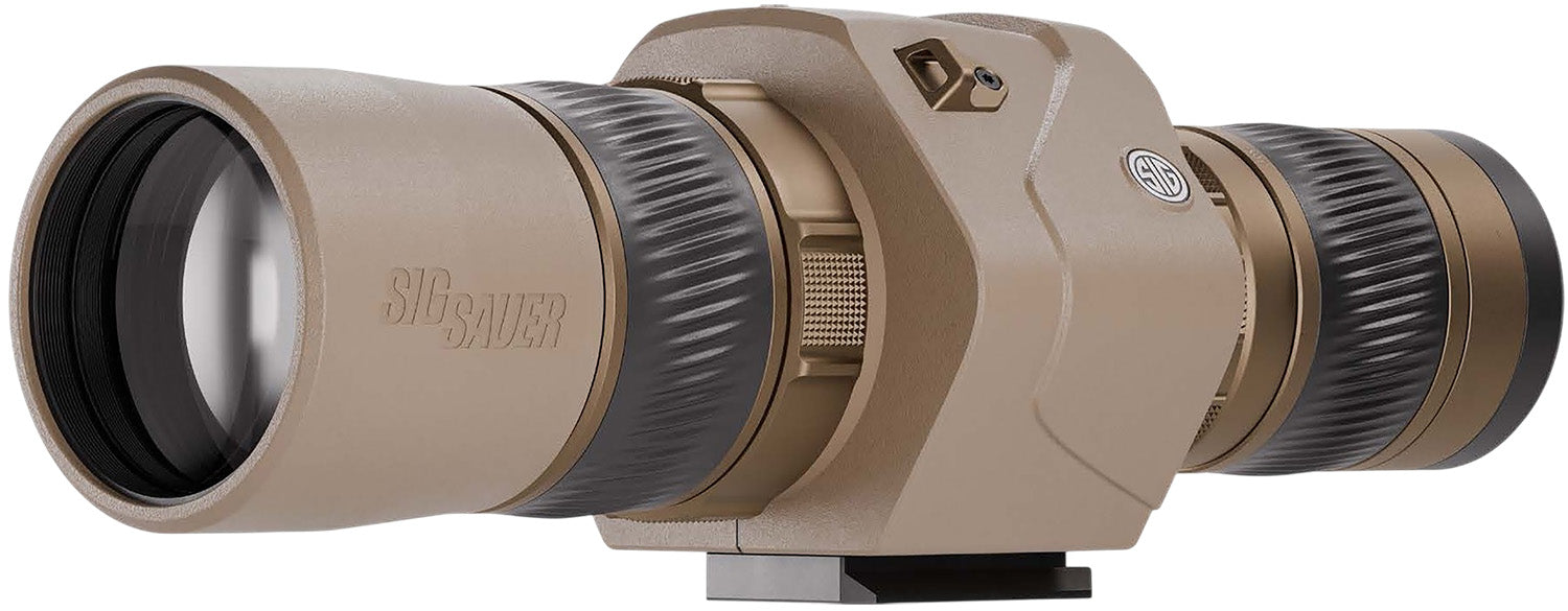 Sig Sauer OSCAR6 HDX Pro Straight 16-32x60mm Spotting Scope Flat Dark Earth Rubber Armor