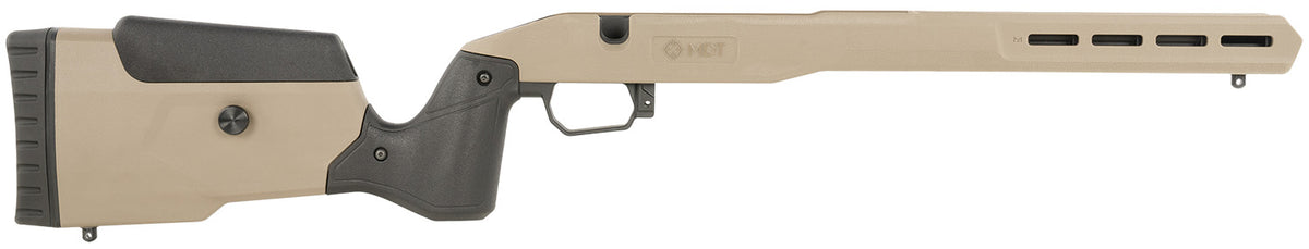 MDT 109545FDE Field Stock Chassis Flat Dark Earth for Ruger American Long Action 32.22" OAL
