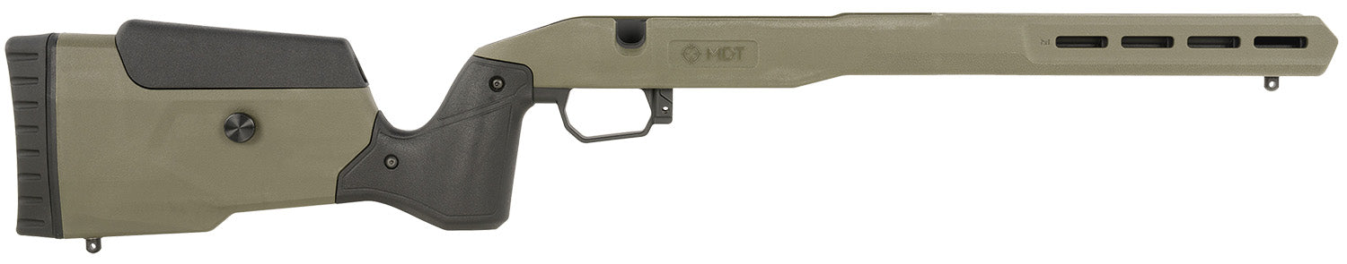 MDT Field Stock ODG for Ruger American Long Action Right Hand