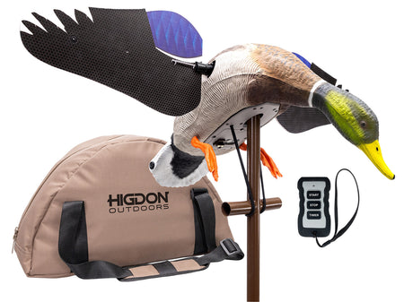 Higdon Outdoors 55058 Flasher Pro Guide Pack Mallard Drake Multi-Color Motion Decoy