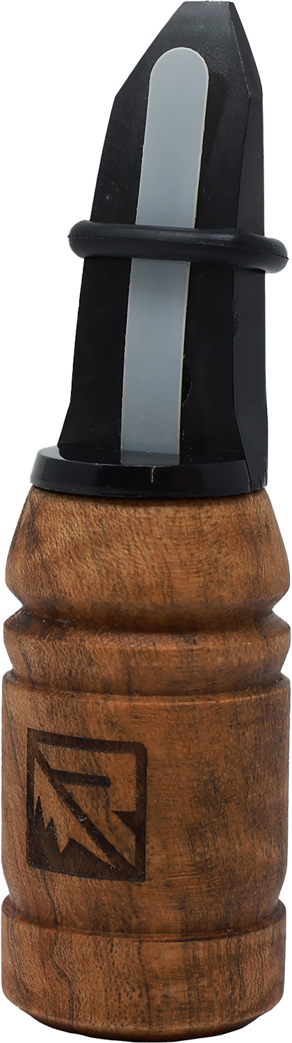 Riven 65152 Menace Rough Cut Elk Call – Black/Brown Snake Wood