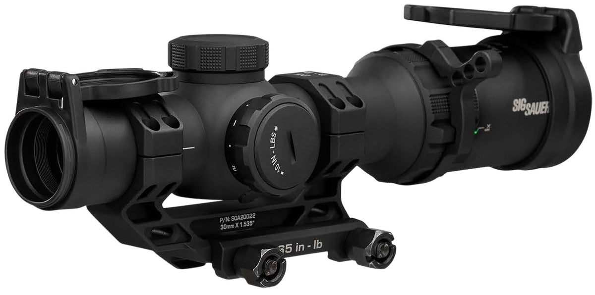 Sig Sauer SOTMC81000 Tango-MSR Black 1-8x24mm Illuminated BDC Reticle Riflescope