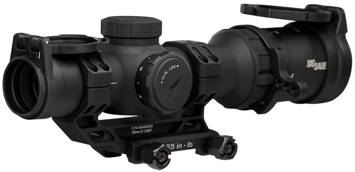 Sig Sauer SOTMC11002 Tango-MSR 1-10x24mm FFP Illuminated BDC Black Riflescope