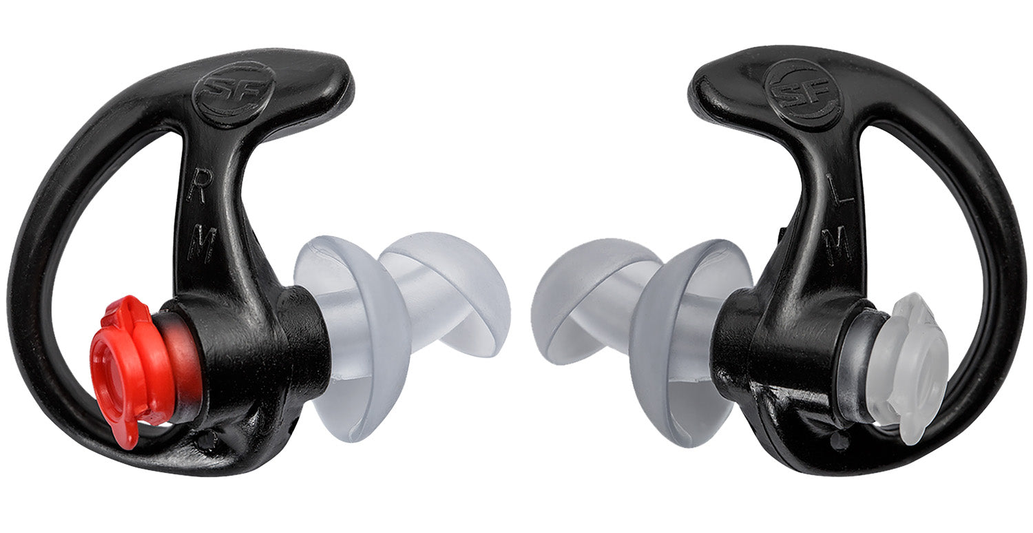 SureFire EP3MPR EP3 Sonic Defenders 24 dB Flanged Polymer Earplugs Black