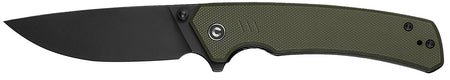 Civivi C24012-2 Merit 3.28" Folding Drop Point Black Stonewashed 14C28N Steel Blade OD Green Textured G10 Handle