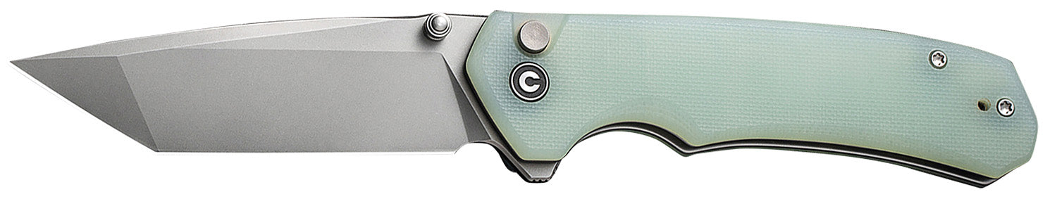 Civivi Brazen C19059C-3 3.46" Folding Knife, Stonewashed D2 Steel Blade, Natural G10 Handle
