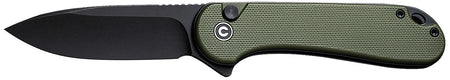 Civivi Elementum II C18062P-3 Folding Knife 2.96" Drop Point Black Stonewashed Nitro-V Blade OD Green G10 Handle