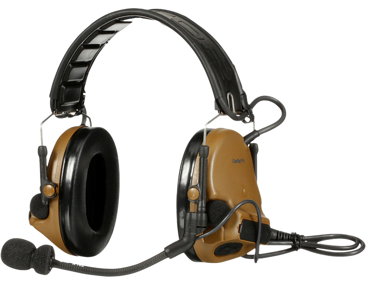 Peltor 3M Hearing Defender Headset 23 dB Over-the-Head Coyote Tan Adult