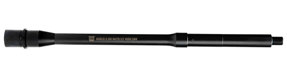 Rosco Manufacturing Bloodline 5.56 NATO 14.50" Mid-Length Nitride 4150 CMV Government Barrel