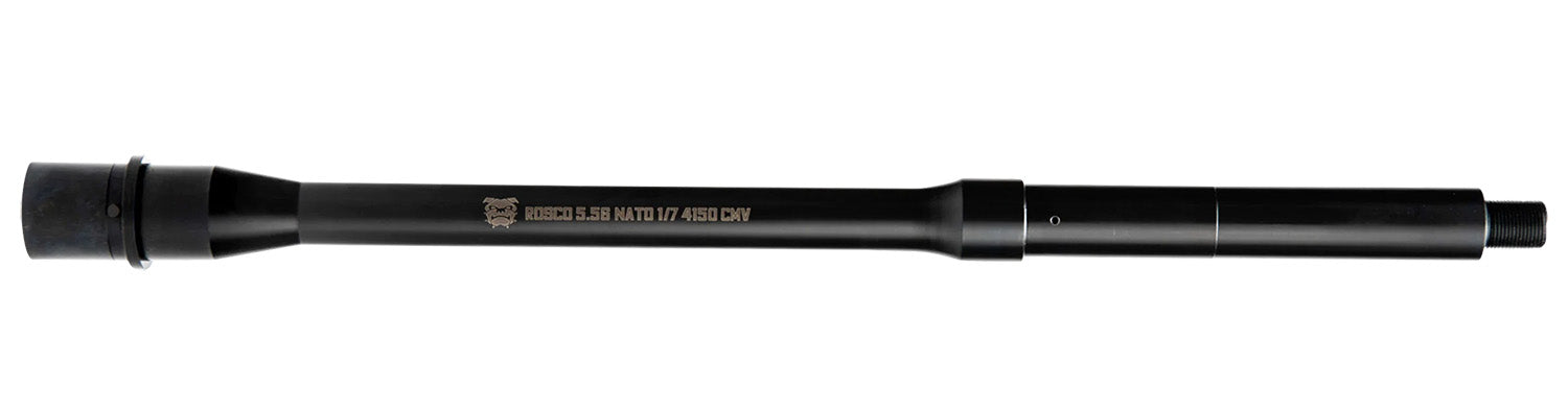 Rosco Manufacturing Bloodline 5.56 NATO 14.50" Mid-Length Nitride 4150 CMV Government Barrel