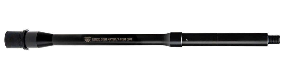 Rosco Manufacturing Bloodline 5.56 NATO 16" Mid-Length Nitride 4150 CMV Government AR Barrel