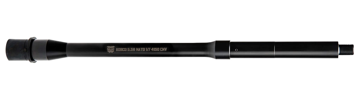 Rosco Manufacturing Bloodline 5.56 NATO 16" Mid-Length Nitride 4150 CMV Government AR Barrel