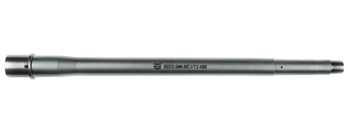 Rosco Manufacturing Purebred 6mm ARC 16" Nickel Boron Stainless Steel AR Barrel