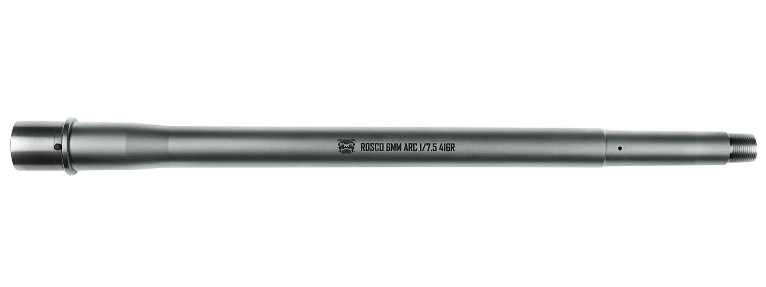 Rosco Manufacturing Purebred 6mm ARC 16" Nickel Boron Stainless Steel AR Barrel