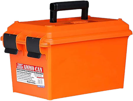 MTM Case-Gard AC35 O-Ring Sealed Ammo Can Orange Polypropylene