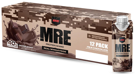 Redcon1 MRE Ready to Drink Protein Shake Milk Chocolate 12 Pack