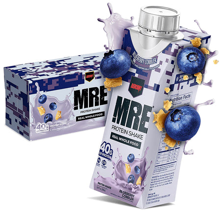 Redcon1 MRE Ready to Drink Protein Shake Blueberry Cobbler 12 Pack