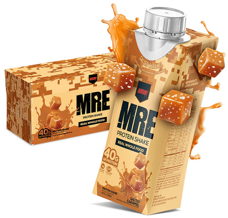 Redcon1 MRE Ready to Drink Protein Shake Salted Caramel 12 Pack